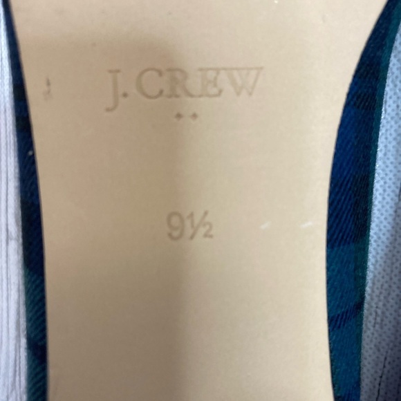 J. Crew Black Watch Plaid Flats - Picture 11 of 11